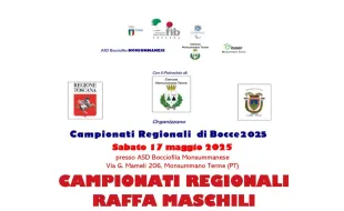 Campionati regionali di bocce 2025