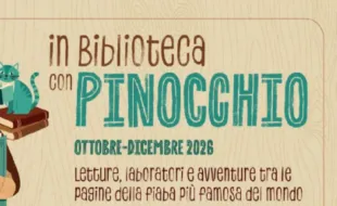 In biblioteca con Pinocchio