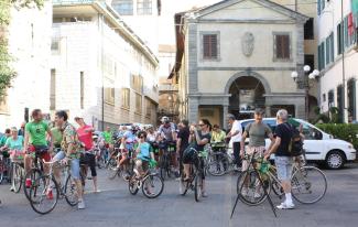 BICICLETTATA VERDE NELLA CITTA' DI PISTOIA