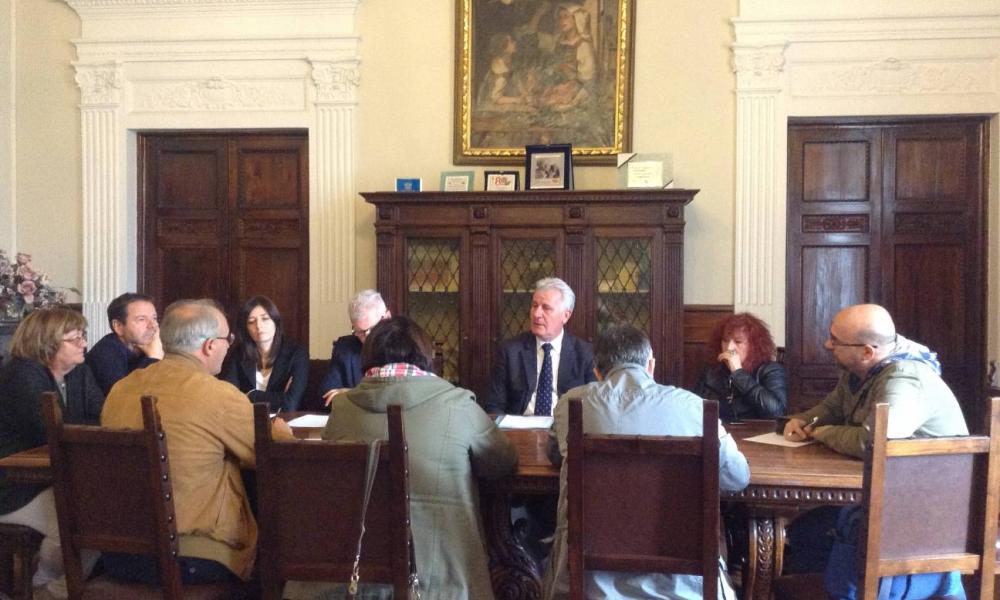 Foto della conferenza stampa