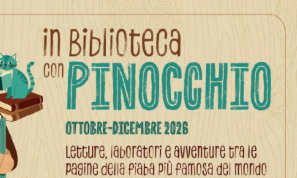 In biblioteca con Pinocchio