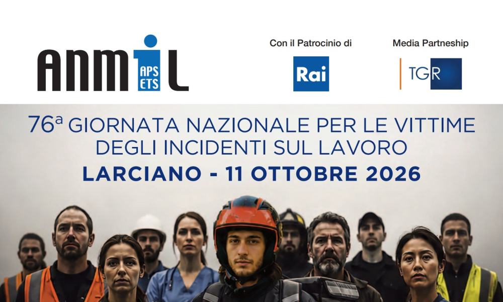 76^ GIORNATA NAZIONALE PER LE VITTIME DEGLI INCIDENTI SUL LAVORO