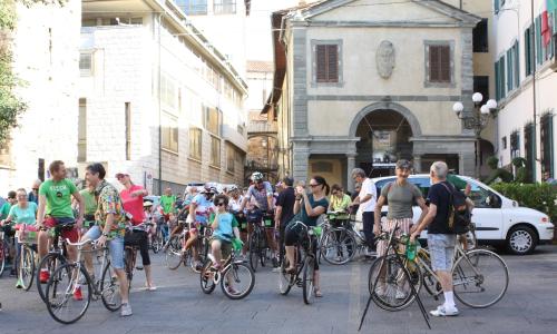 BICICLETTATA VERDE NELLA CITTA' DI PISTOIA