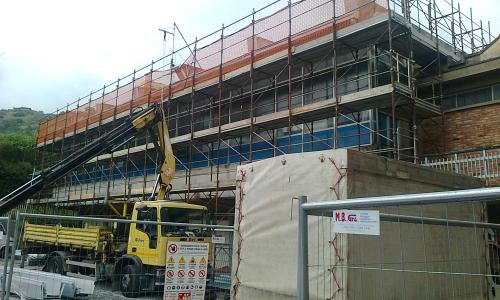 foto cantiere scuole